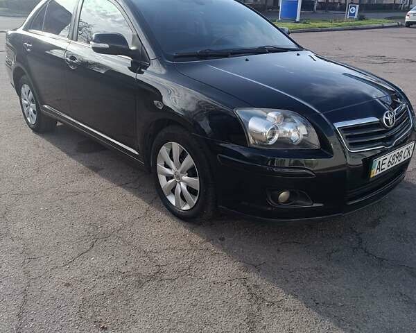 Черный Тойота Авенсис, объемом двигателя 1.8 л и пробегом 202 тыс. км за 7900 $, фото 1 на Automoto.ua