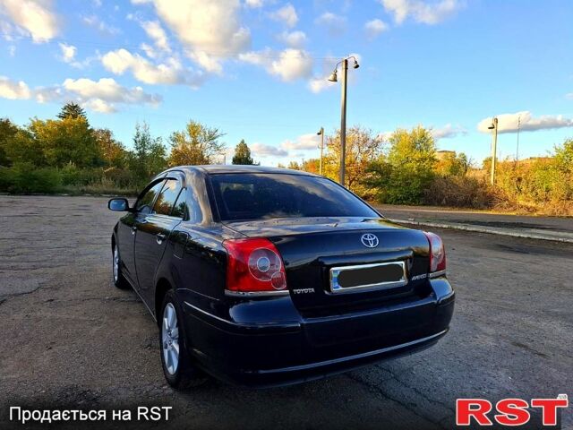 Черный Тойота Авенсис, объемом двигателя 1.8 л и пробегом 183 тыс. км за 7500 $, фото 1 на Automoto.ua
