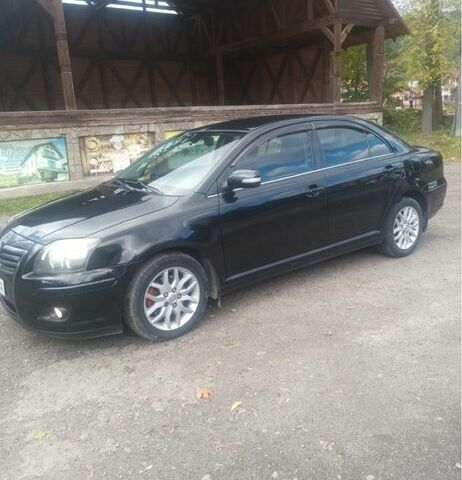 Черный Тойота Авенсис, объемом двигателя 2 л и пробегом 257 тыс. км за 5900 $, фото 1 на Automoto.ua