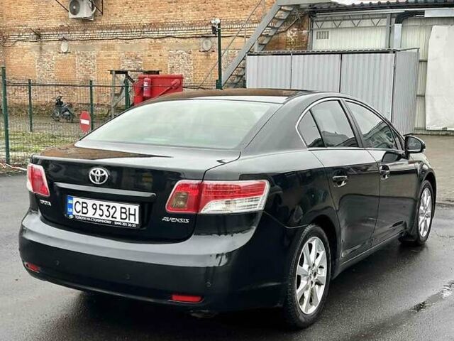 Черный Тойота Авенсис, объемом двигателя 2 л и пробегом 275 тыс. км за 8200 $, фото 2 на Automoto.ua