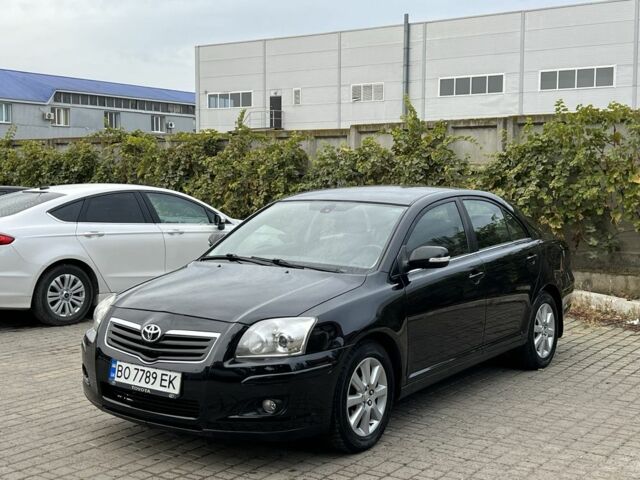 Черный Тойота Авенсис, объемом двигателя 1.8 л и пробегом 242 тыс. км за 6800 $, фото 1 на Automoto.ua