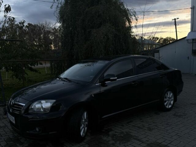 Черный Тойота Авенсис, объемом двигателя 1.8 л и пробегом 203 тыс. км за 7200 $, фото 1 на Automoto.ua