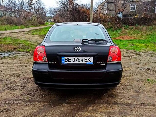 Черный Тойота Авенсис, объемом двигателя 2 л и пробегом 230 тыс. км за 7500 $, фото 3 на Automoto.ua