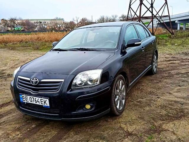 Черный Тойота Авенсис, объемом двигателя 2 л и пробегом 230 тыс. км за 7500 $, фото 1 на Automoto.ua