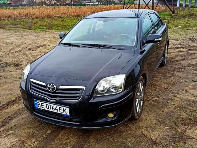 Черный Тойота Авенсис, объемом двигателя 2 л и пробегом 230 тыс. км за 7500 $, фото 6 на Automoto.ua