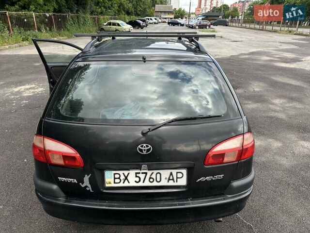 Черный Тойота Авенсис, объемом двигателя 1.6 л и пробегом 317 тыс. км за 3600 $, фото 6 на Automoto.ua