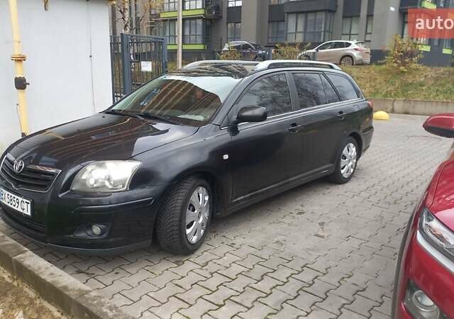 Черный Тойота Авенсис, объемом двигателя 1.8 л и пробегом 254 тыс. км за 5300 $, фото 1 на Automoto.ua