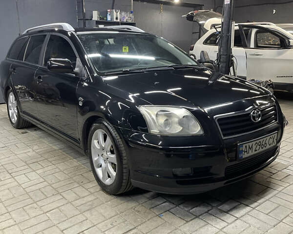 Чорний Тойота Авенсіс, об'ємом двигуна 2 л та пробігом 380 тис. км за 5200 $, фото 24 на Automoto.ua