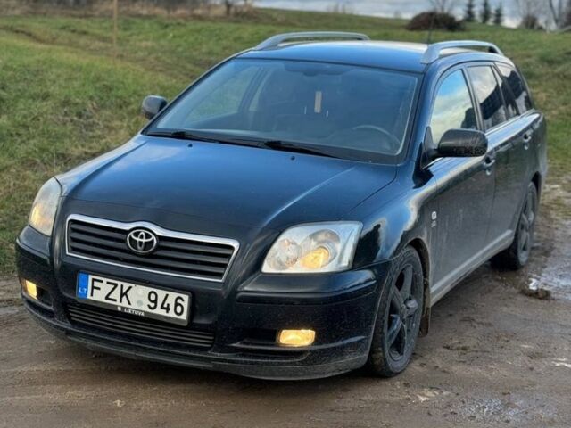 Чорний Тойота Авенсіс, об'ємом двигуна 2 л та пробігом 260 тис. км за 3600 $, фото 1 на Automoto.ua