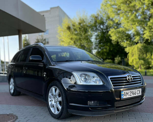 Чорний Тойота Авенсіс, об'ємом двигуна 2 л та пробігом 380 тис. км за 5200 $, фото 1 на Automoto.ua