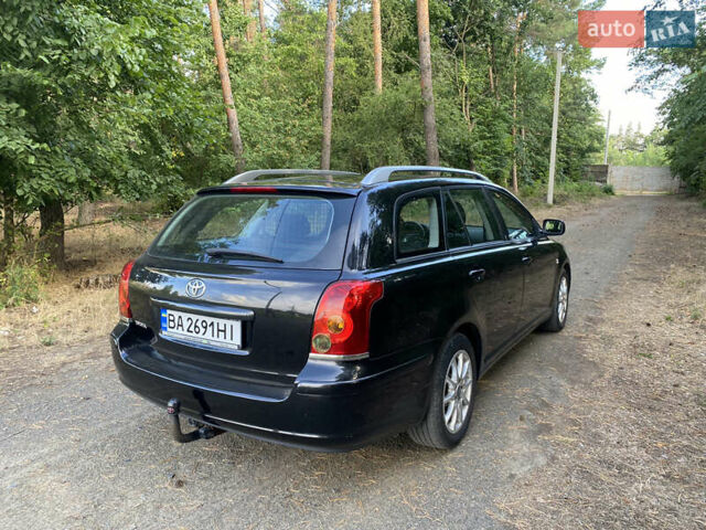 Черный Тойота Авенсис, объемом двигателя 2 л и пробегом 234 тыс. км за 6800 $, фото 6 на Automoto.ua