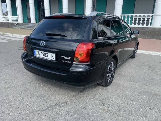 Черный Тойота Авенсис, объемом двигателя 1.8 л и пробегом 331 тыс. км за 4200 $, фото 2 на Automoto.ua