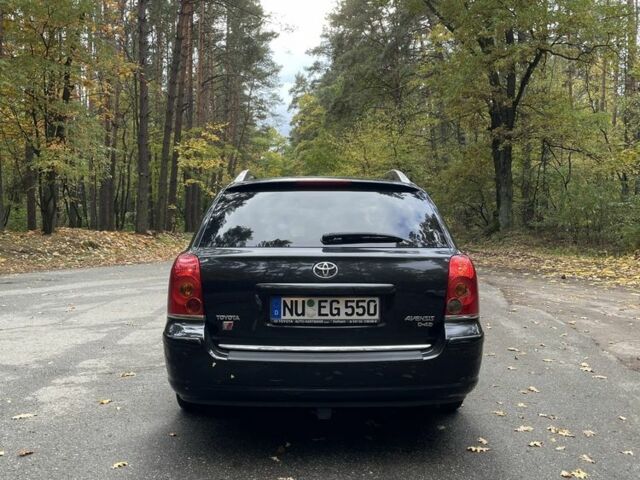 Черный Тойота Авенсис, объемом двигателя 2.2 л и пробегом 220 тыс. км за 3300 $, фото 1 на Automoto.ua