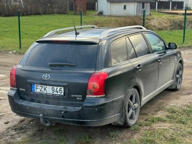 Чорний Тойота Авенсіс, об'ємом двигуна 2 л та пробігом 260 тис. км за 3600 $, фото 6 на Automoto.ua