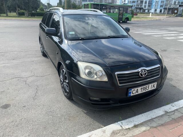 Черный Тойота Авенсис, объемом двигателя 1.8 л и пробегом 331 тыс. км за 4200 $, фото 1 на Automoto.ua