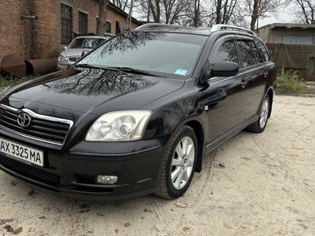 Черный Тойота Авенсис, объемом двигателя 1.8 л и пробегом 251 тыс. км за 48000 $, фото 1 на Automoto.ua