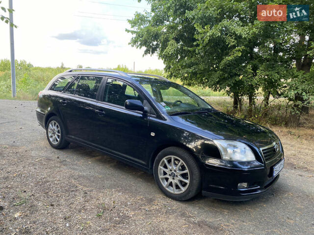 Черный Тойота Авенсис, объемом двигателя 2 л и пробегом 234 тыс. км за 6800 $, фото 2 на Automoto.ua