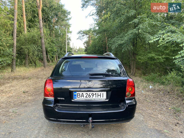 Черный Тойота Авенсис, объемом двигателя 2 л и пробегом 234 тыс. км за 6800 $, фото 5 на Automoto.ua