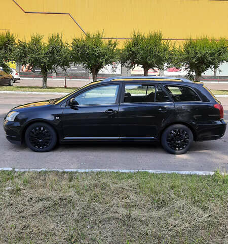 Черный Тойота Авенсис, объемом двигателя 2 л и пробегом 198 тыс. км за 5300 $, фото 3 на Automoto.ua