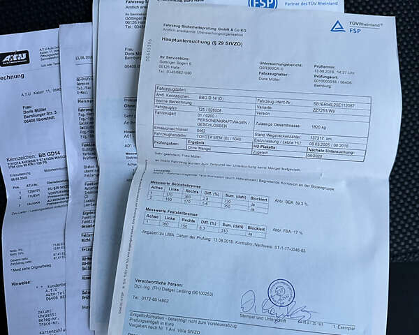 Черный Тойота Авенсис, объемом двигателя 1.8 л и пробегом 160 тыс. км за 6900 $, фото 56 на Automoto.ua