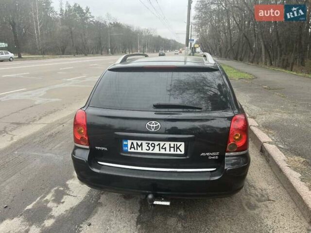 Черный Тойота Авенсис, объемом двигателя 2 л и пробегом 253 тыс. км за 5500 $, фото 4 на Automoto.ua