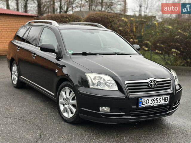 Черный Тойота Авенсис, объемом двигателя 1.8 л и пробегом 160 тыс. км за 6750 $, фото 1 на Automoto.ua