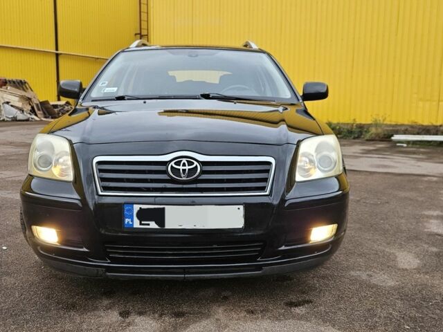 Черный Тойота Авенсис, объемом двигателя 2 л и пробегом 327 тыс. км за 2607 $, фото 1 на Automoto.ua
