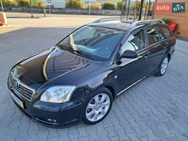 Черный Тойота Авенсис, объемом двигателя 2 л и пробегом 215 тыс. км за 5850 $, фото 5 на Automoto.ua