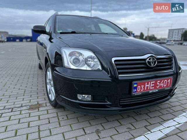 Черный Тойота Авенсис, объемом двигателя 1.8 л и пробегом 160 тыс. км за 6900 $, фото 3 на Automoto.ua