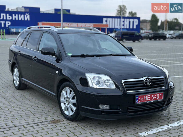 Черный Тойота Авенсис, объемом двигателя 1.8 л и пробегом 160 тыс. км за 6900 $, фото 1 на Automoto.ua