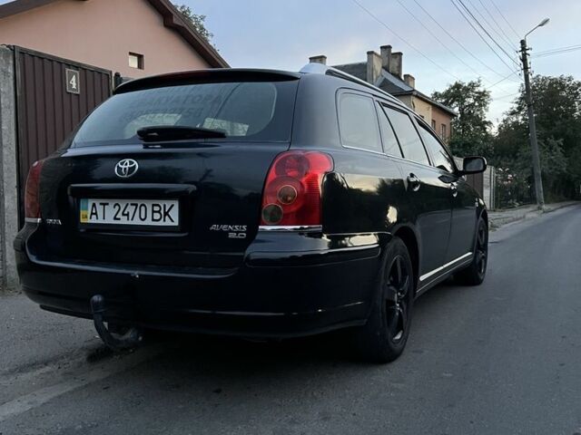 Черный Тойота Авенсис, объемом двигателя 2 л и пробегом 215 тыс. км за 5300 $, фото 3 на Automoto.ua