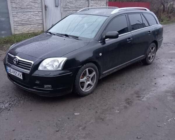 Черный Тойота Авенсис, объемом двигателя 1.8 л и пробегом 299 тыс. км за 6200 $, фото 1 на Automoto.ua