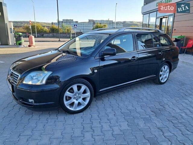 Черный Тойота Авенсис, объемом двигателя 2 л и пробегом 215 тыс. км за 5850 $, фото 6 на Automoto.ua