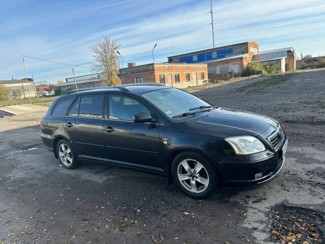 Черный Тойота Авенсис, объемом двигателя 2 л и пробегом 203 тыс. км за 2000 $, фото 1 на Automoto.ua