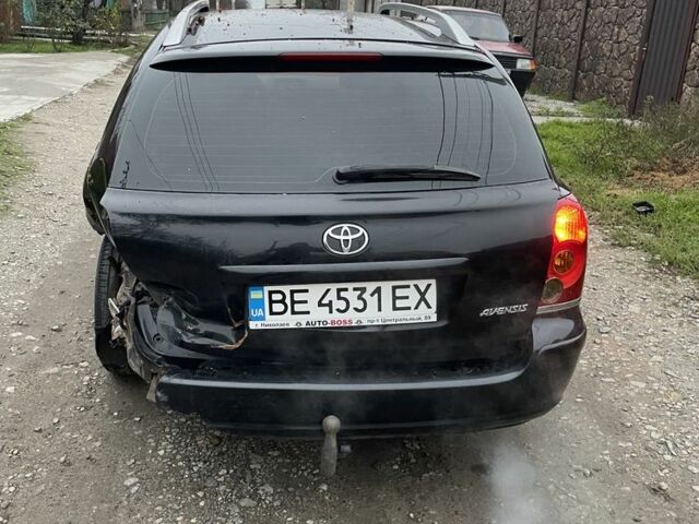 Черный Тойота Авенсис, объемом двигателя 2 л и пробегом 230 тыс. км за 3300 $, фото 5 на Automoto.ua