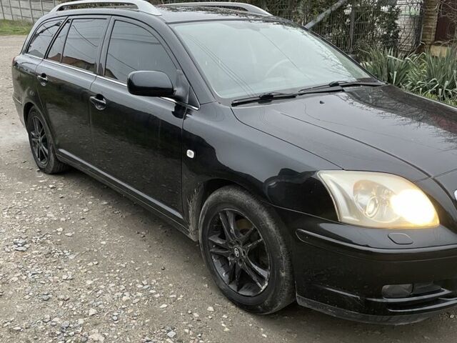 Черный Тойота Авенсис, объемом двигателя 2 л и пробегом 230 тыс. км за 3300 $, фото 2 на Automoto.ua