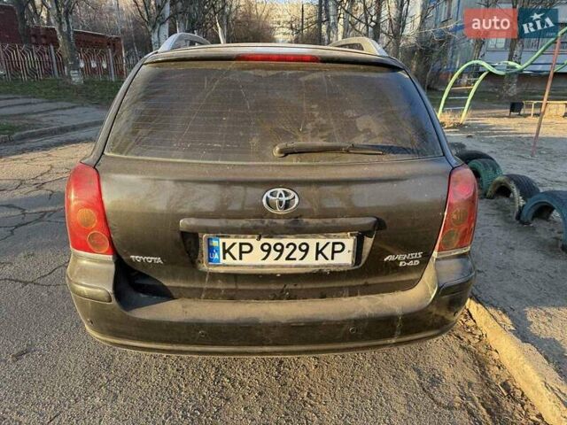 Черный Тойота Авенсис, объемом двигателя 2 л и пробегом 430 тыс. км за 6000 $, фото 6 на Automoto.ua