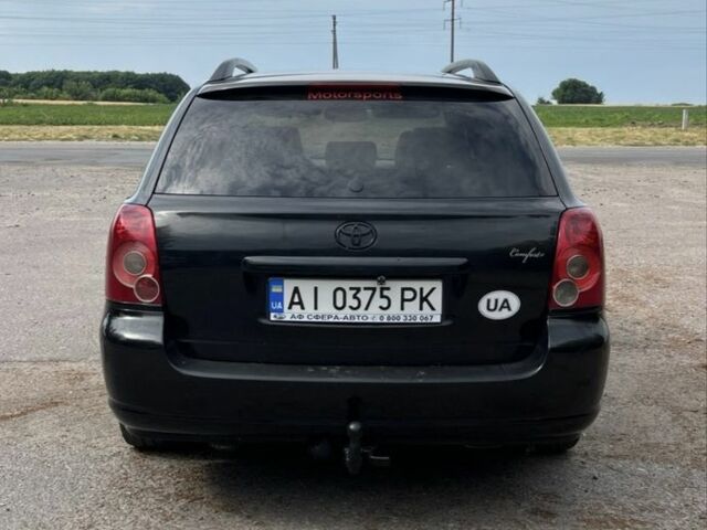 Черный Тойота Авенсис, объемом двигателя 2 л и пробегом 310 тыс. км за 5400 $, фото 3 на Automoto.ua