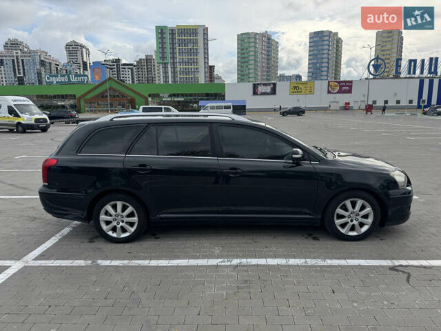 Черный Тойота Авенсис, объемом двигателя 2 л и пробегом 296 тыс. км за 5800 $, фото 3 на Automoto.ua