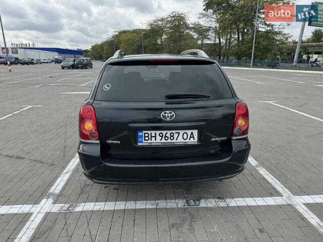 Черный Тойота Авенсис, объемом двигателя 2 л и пробегом 296 тыс. км за 5800 $, фото 5 на Automoto.ua