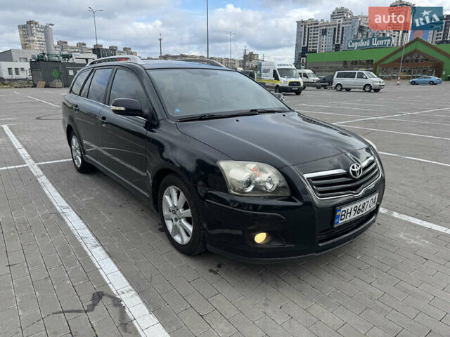 Черный Тойота Авенсис, объемом двигателя 2 л и пробегом 296 тыс. км за 5800 $, фото 1 на Automoto.ua