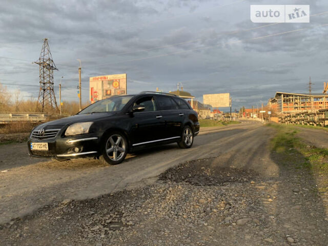 Черный Тойота Авенсис, объемом двигателя 2.2 л и пробегом 215 тыс. км за 5800 $, фото 3 на Automoto.ua