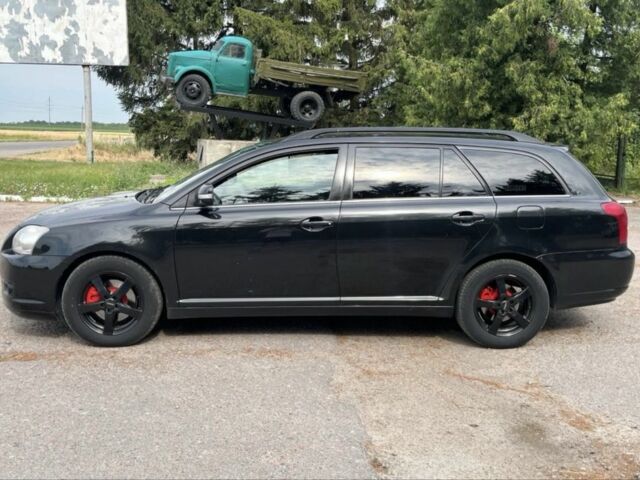 Черный Тойота Авенсис, объемом двигателя 2 л и пробегом 310 тыс. км за 5400 $, фото 1 на Automoto.ua