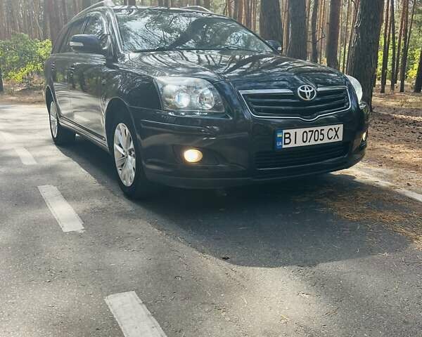 Черный Тойота Авенсис, объемом двигателя 2.2 л и пробегом 376 тыс. км за 6800 $, фото 3 на Automoto.ua