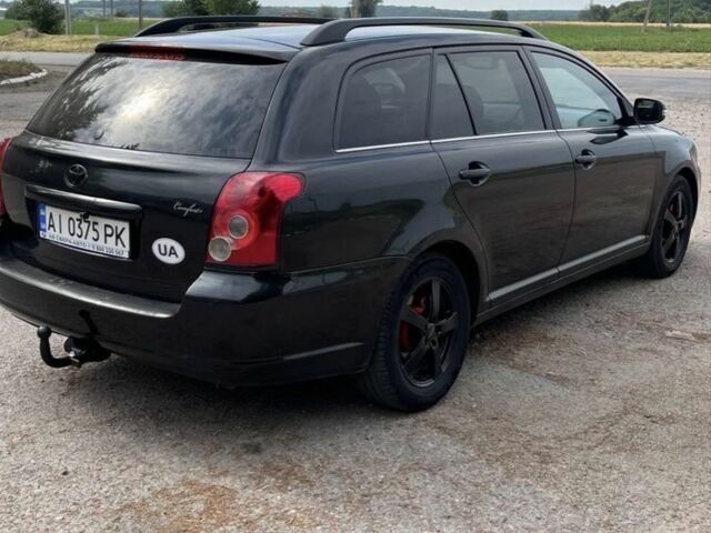 Черный Тойота Авенсис, объемом двигателя 2 л и пробегом 310 тыс. км за 5400 $, фото 4 на Automoto.ua