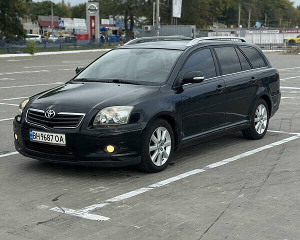 Черный Тойота Авенсис, объемом двигателя 2 л и пробегом 296 тыс. км за 5800 $, фото 2 на Automoto.ua