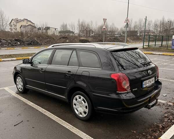 Черный Тойота Авенсис, объемом двигателя 2 л и пробегом 360 тыс. км за 6200 $, фото 2 на Automoto.ua