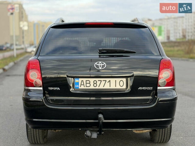 Черный Тойота Авенсис, объемом двигателя 1.8 л и пробегом 243 тыс. км за 7999 $, фото 24 на Automoto.ua