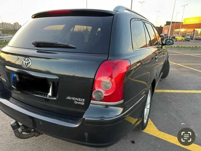 Черный Тойота Авенсис, объемом двигателя 2 л и пробегом 247 тыс. км за 3700 $, фото 2 на Automoto.ua