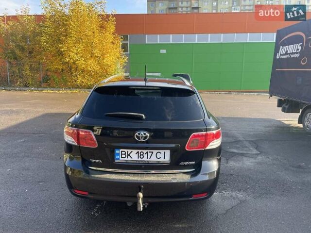 Черный Тойота Авенсис, объемом двигателя 2 л и пробегом 170 тыс. км за 9200 $, фото 4 на Automoto.ua
